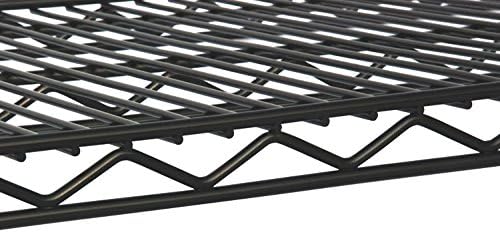 Omega Products Corporation 14" Deep x 36" Wide x 14" High Black Stationary Dunnage Rack