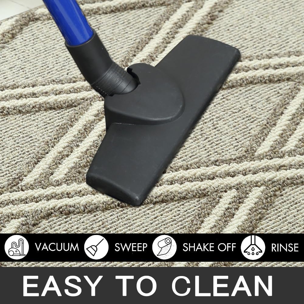 Door Mat Indoor Entrance, Large Welcome Mat Outdoor, Non Slip Front Door Mat Entryway(20x32)
