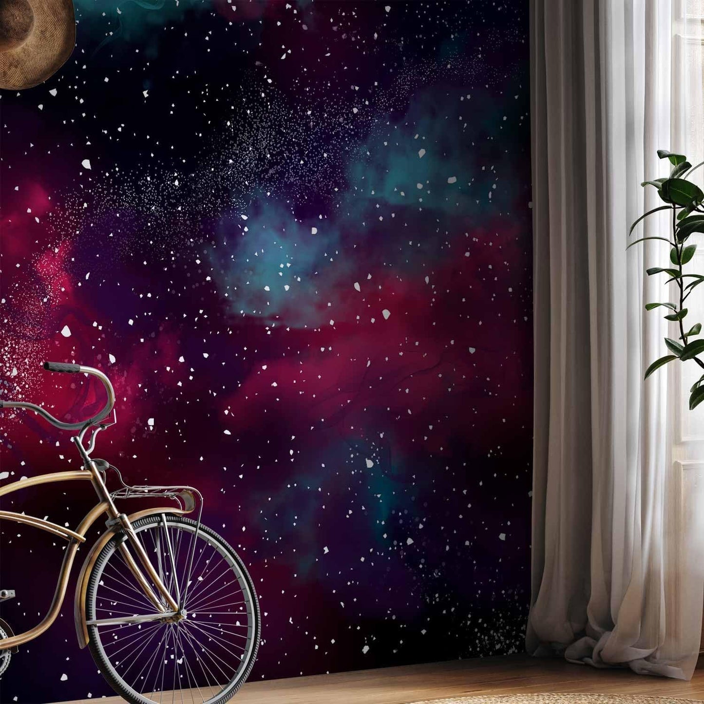 artgeist Premium Wall Mural Space 197x138 in - Non-Woven Wallpaper Fleece Wall Decor Photo Print Picture Image Design Home Mural Galaxy Universe Cosmos Sky a-A-10326-a-a