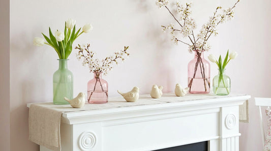 How to Transition Your Fireplace Decor from Spring to Summer