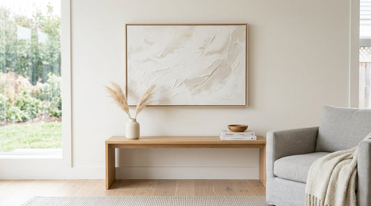Choosing Minimalist Texture Art for Airy Wall Spaces