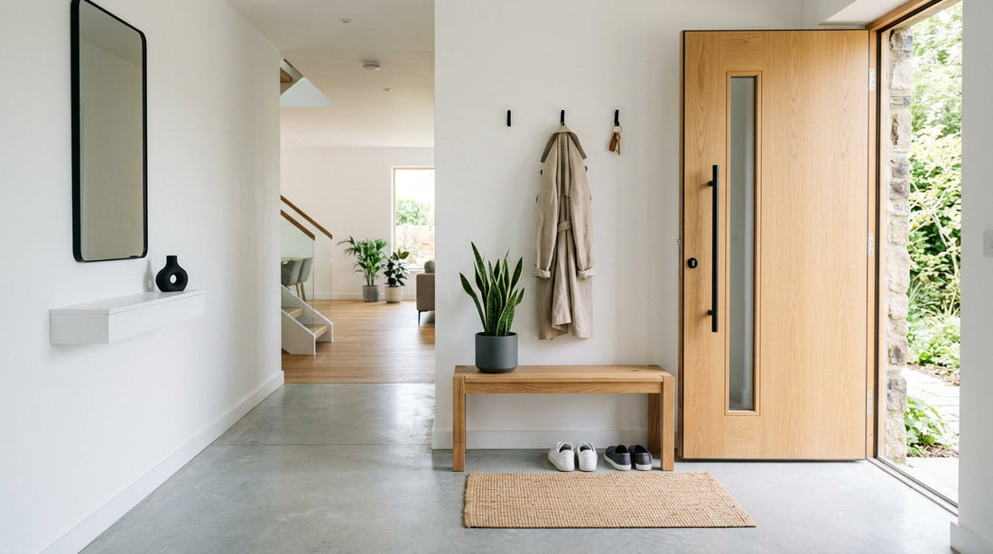 How to Create a Minimalist Home Entry That Reduces Daily Stress