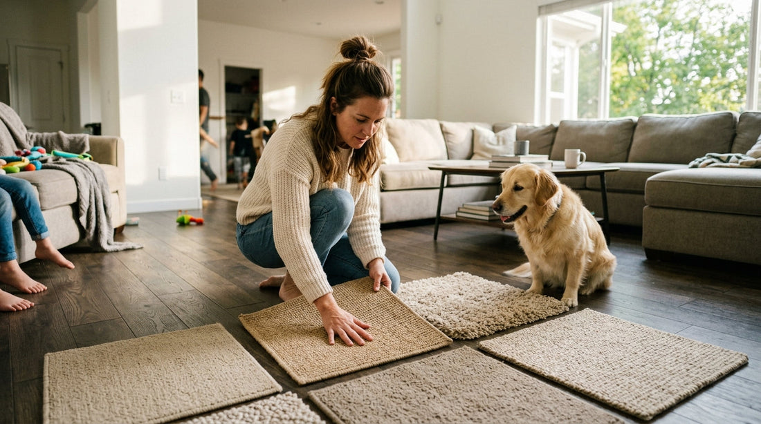 Choosing the Perfect Beige Rug for High-Traffic Living Areas