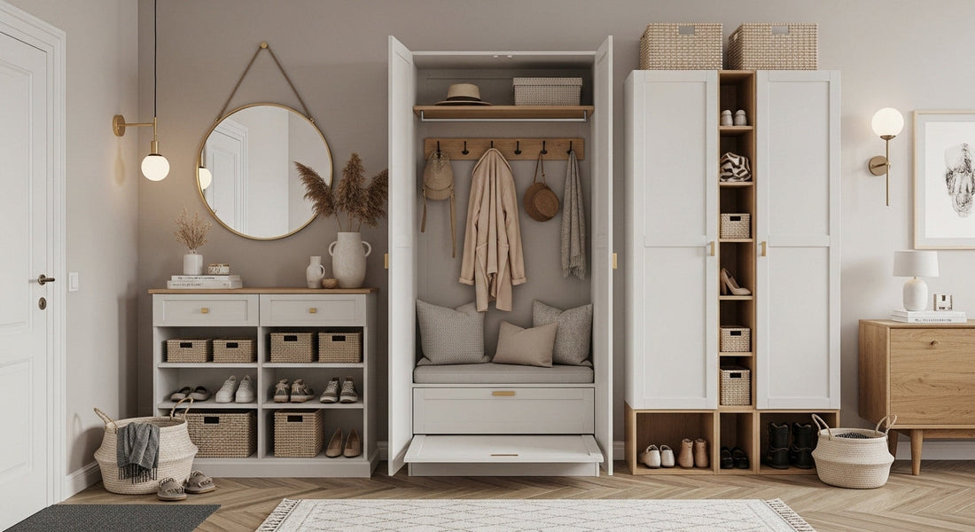 Functional Entryway Storage That Doesn't Sacrifice Style