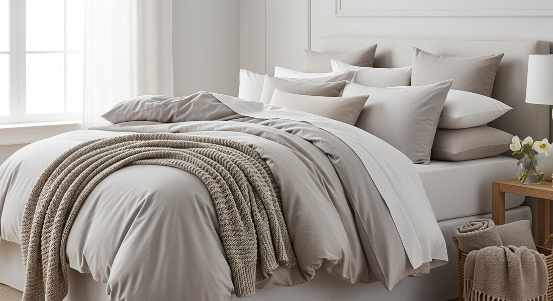 How to Create a "Cloud-Like" Bedroom with Layered Bedding