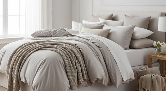 How to Create a "Cloud-Like" Bedroom with Layered Bedding