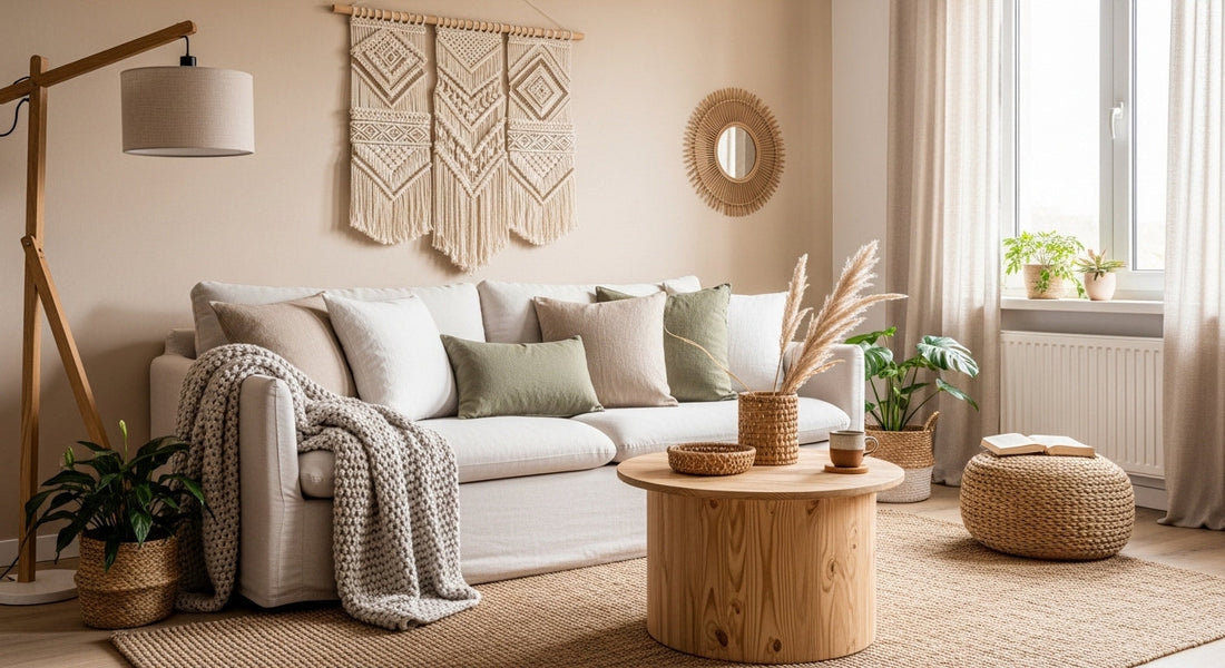 How to Decorate with Natural Materials for a Warm Interior