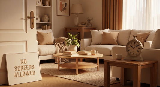 Creating a Tech-Free Sanctuary in Your Living Space