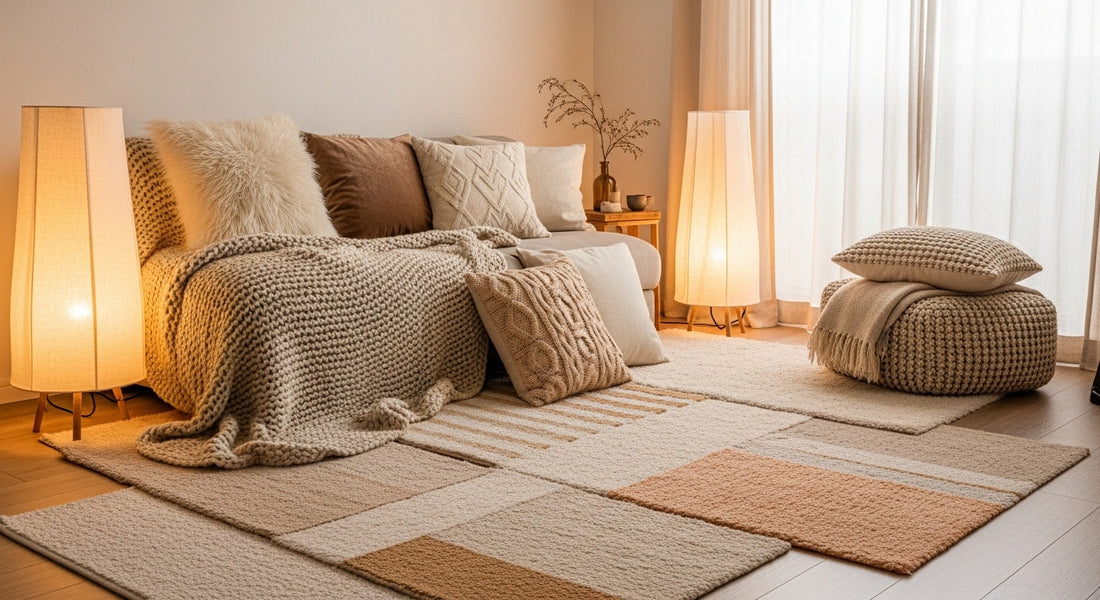 How to Create a Warm Home Using Only Soft Decor Items