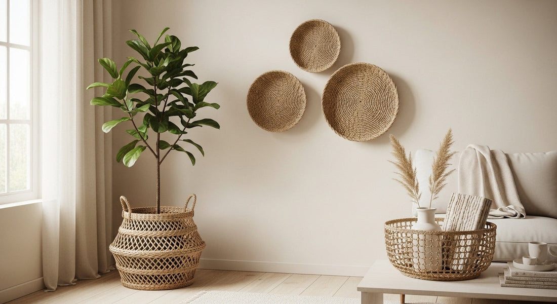 The Secret to Using Woven Baskets as Elegant Decor
