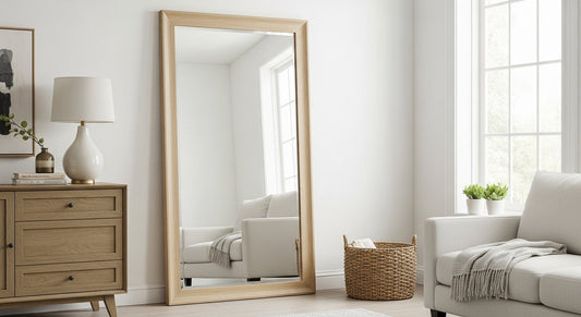 The Easiest Way to Upgrade Any Room: One Oversized Mirror