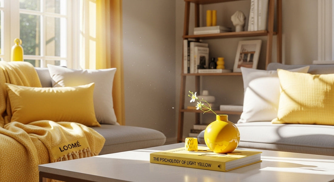 The Psychology of Light Yellow in Home Mood Boosting