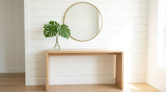 How to Style a Console Table for a Welcoming Summer Entryway