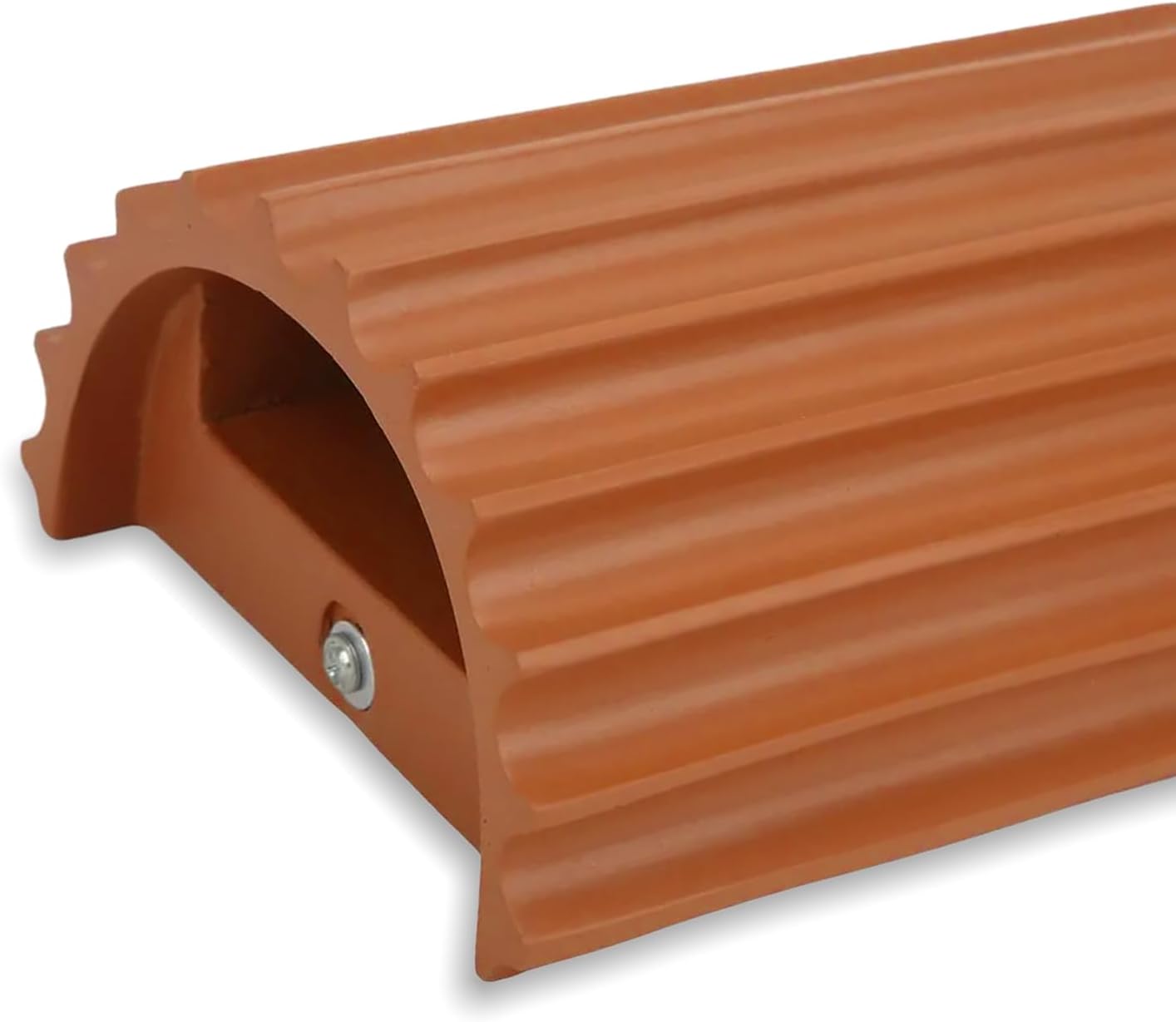 LightInTheBox Modern LED Wall Sconce Minimalist Resin Wall Light Nordic Style Half-Cylinder Tree Root Desgin Up and Down Light for Stairs Hallway Bedroom (Orange)