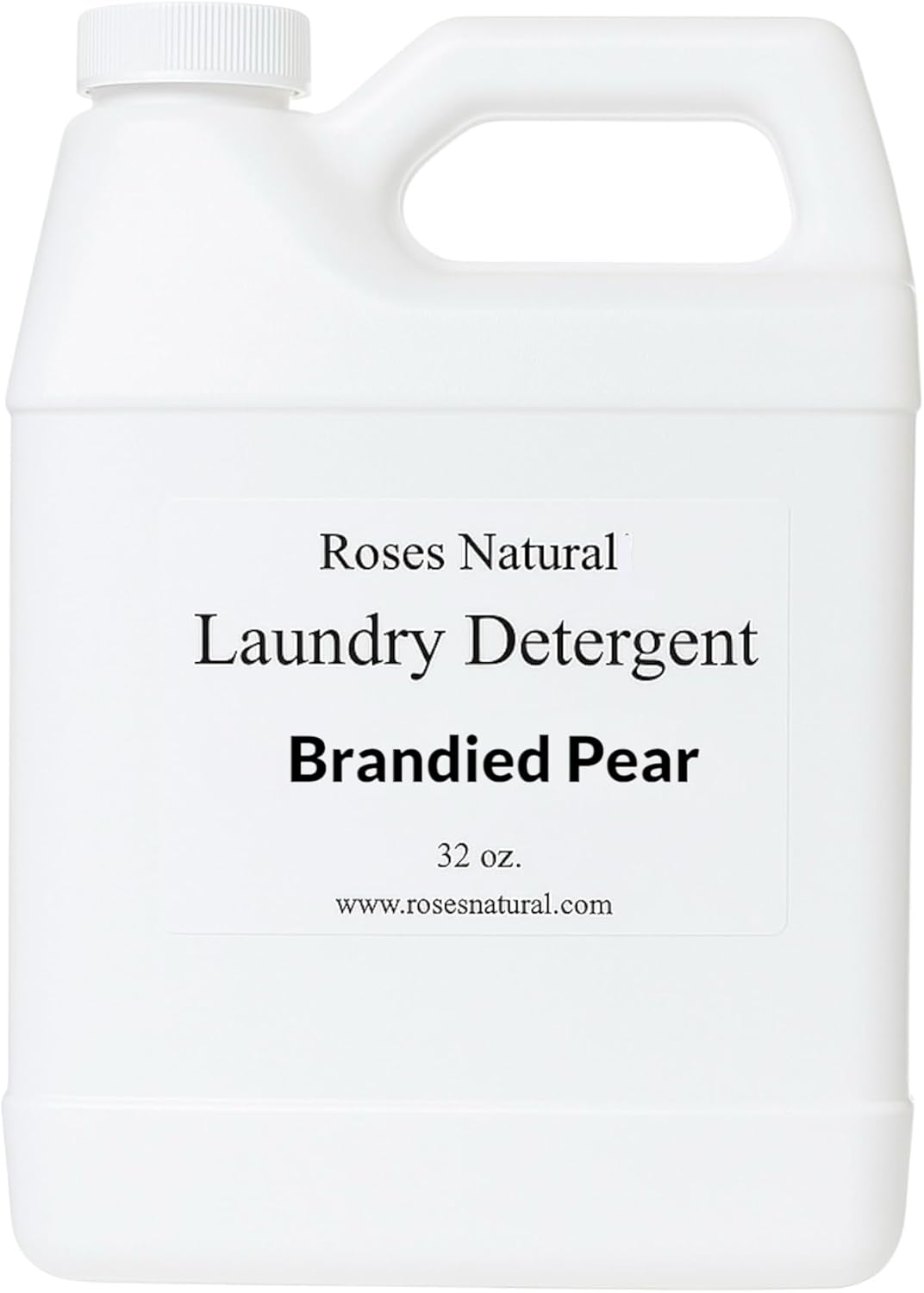 Plant-Based Liquid Laundry Detergent, 32 Fl Oz, Multiple Scents, HE Compatible (Brandied Pear)