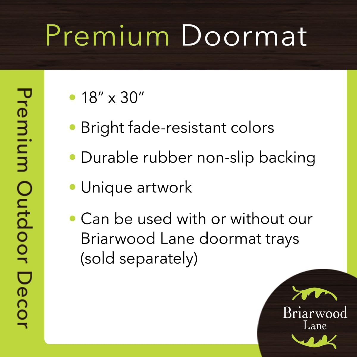 Briarwood Lane Spooky House Doormat