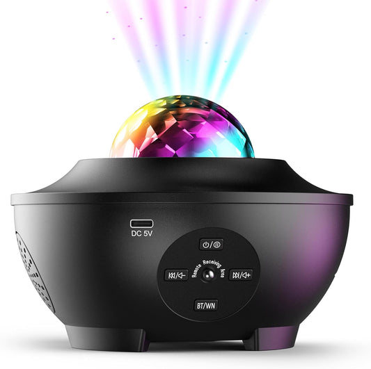 Galaxy Projector,Star Projector for Bedroom,Night Lights with White Noise, Bluetooth Speaker,Timer and Remote,Star Night Light for Adults Bedroom Decoration,Gifts for Kids,Living Room Decor