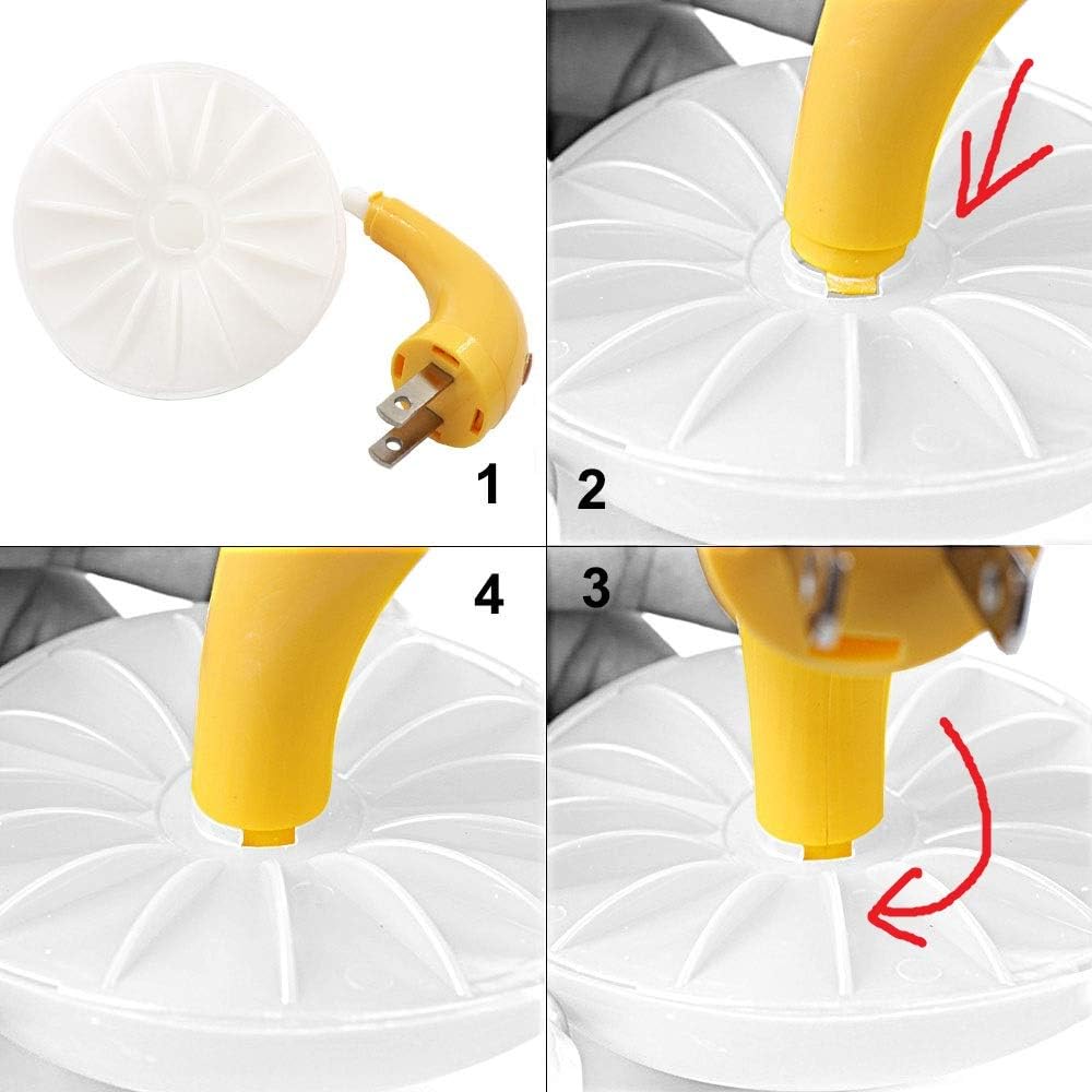 AUSAYE 3 Pack Sensor LED Night Light Plug in Lamp 7 Color Changing Mushroom Light Cute Night Lights for Adults Kids NightLight Bedroom,Bathroom,Toilet,Hallway,Stairs,Kitchen,Basement