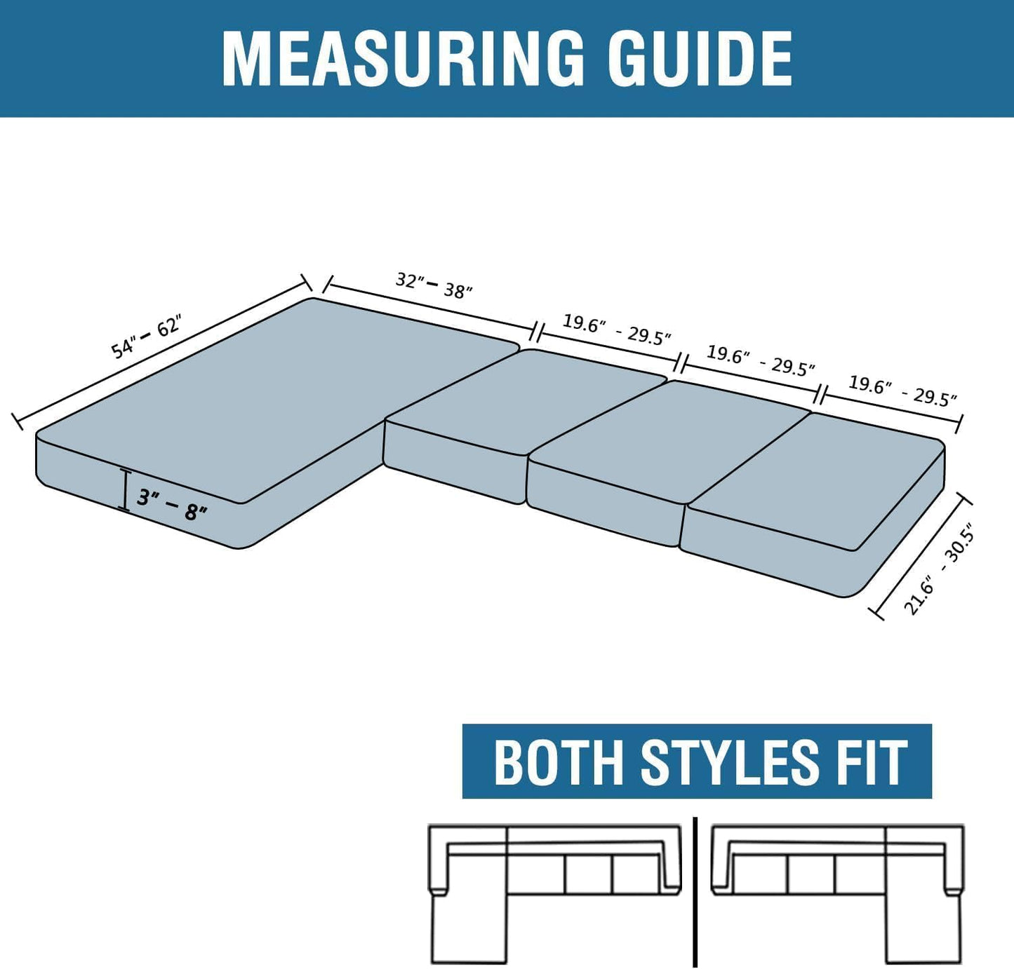 H.VERSAILTEX Velvet Stretch Sectional Couch Covers 4 Pieces Sofa Seat Cushion Covers L Shape Separate Couch Cover for Both Left/Right Sectional Couch (Large Sofa 3 Seater + 1 Chaise, Burnt Brick)