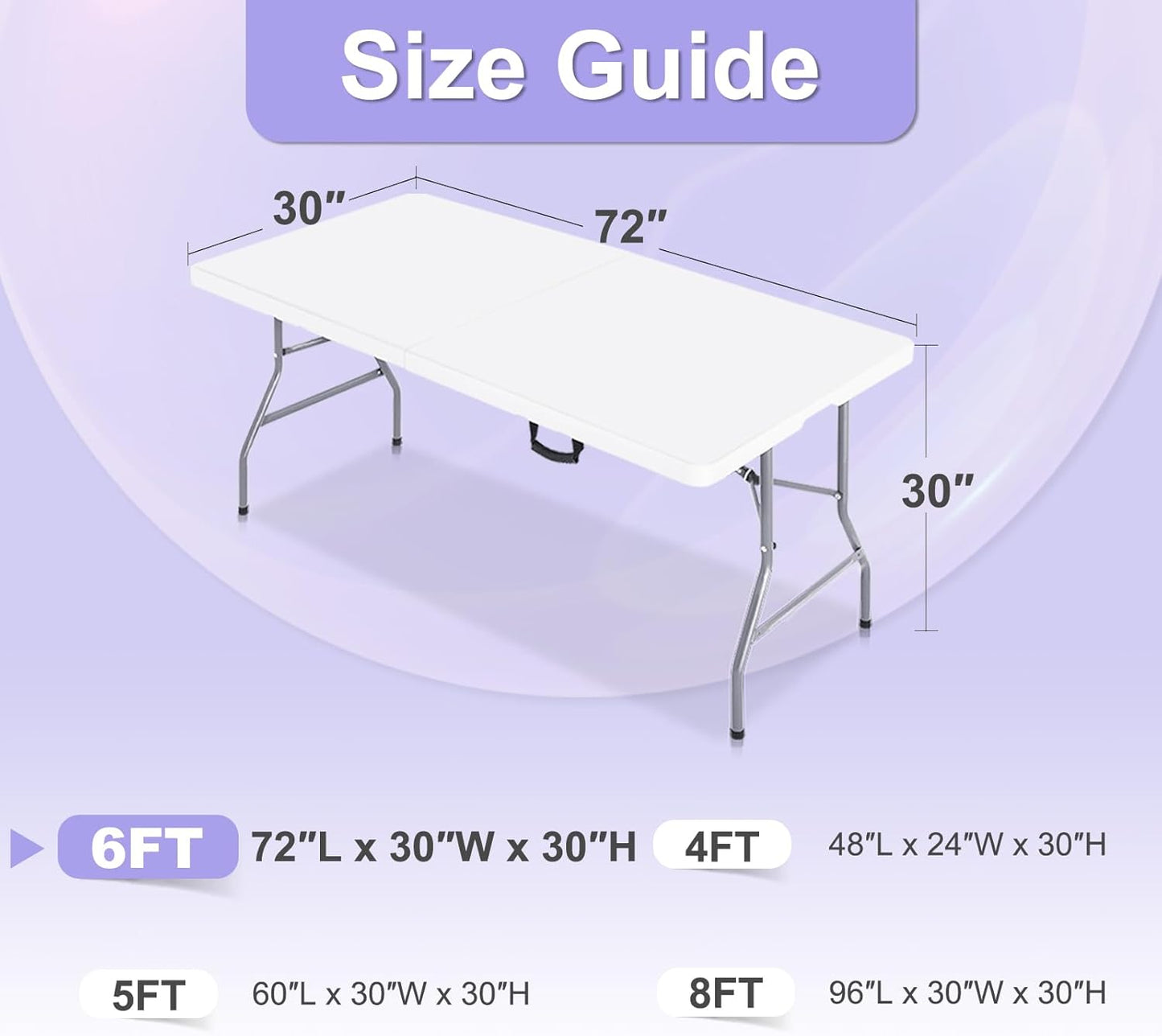 ABCCANOPY 6 FT Forest Green Spandex Table Cover Stretch Fitted Wrinkle Resistant Tablecloth Reuse for Rectangular Folding Table Patry Event Wedding Banquet Protector
