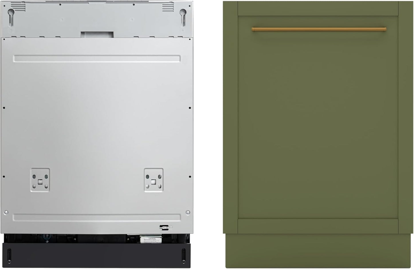 KoolMore KM-DW2445-PR 24 in. Panel Ready 14 Place Settings 45 DB Dishwasher in Stainless-Steel, UL and Energy Star Certified