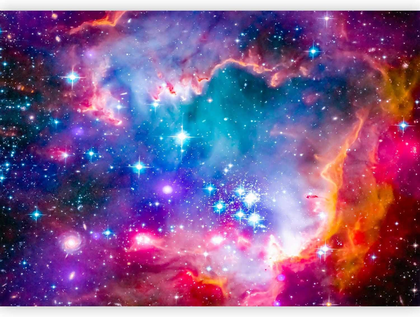 artgeist Wall Mural Abstract 118x83 in - XXL Non-Woven Wallpaper Fleece Wall Decor Photo Print Picture Image Design Abstract Cosmos Sky Star i-G-10010-a-a
