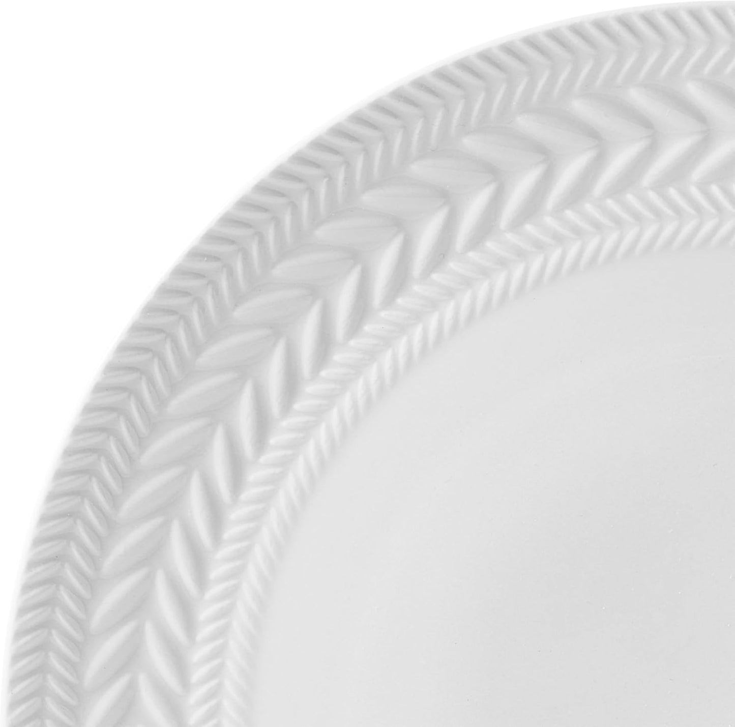 Pfaltzgraff Josephine 24 piece Dinnerware Set, Service for 8, White