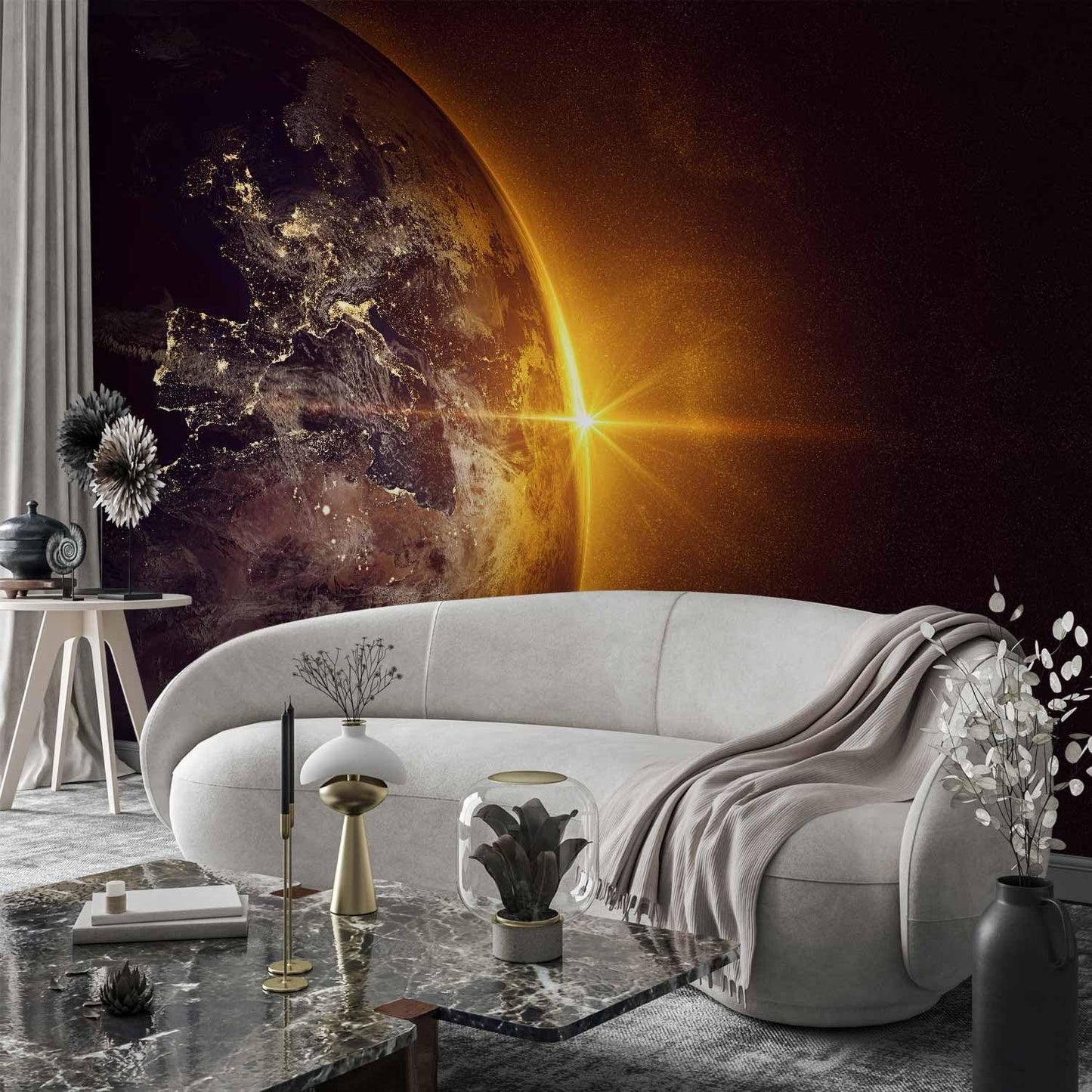 artgeist Premium Wall Mural Cosmos Galaxy 157x110 in - XXL Non-Woven Wallpaper Fleece Wall Decor Photo Print Picture Image Design Home n-B-0003-a-a
