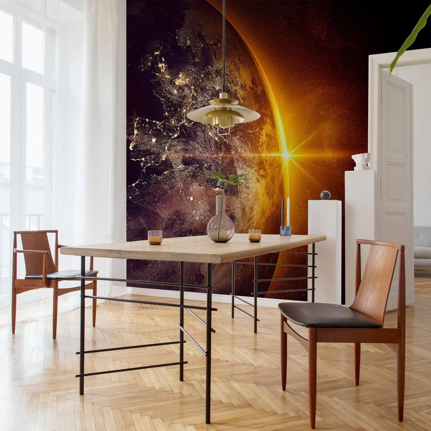 artgeist Wall Mural Cosmos Galaxy 177x124 in - XXL Non-Woven Wallpaper Fleece Wall Decor Photo Print Picture Image Design Home n-B-0003-a-a