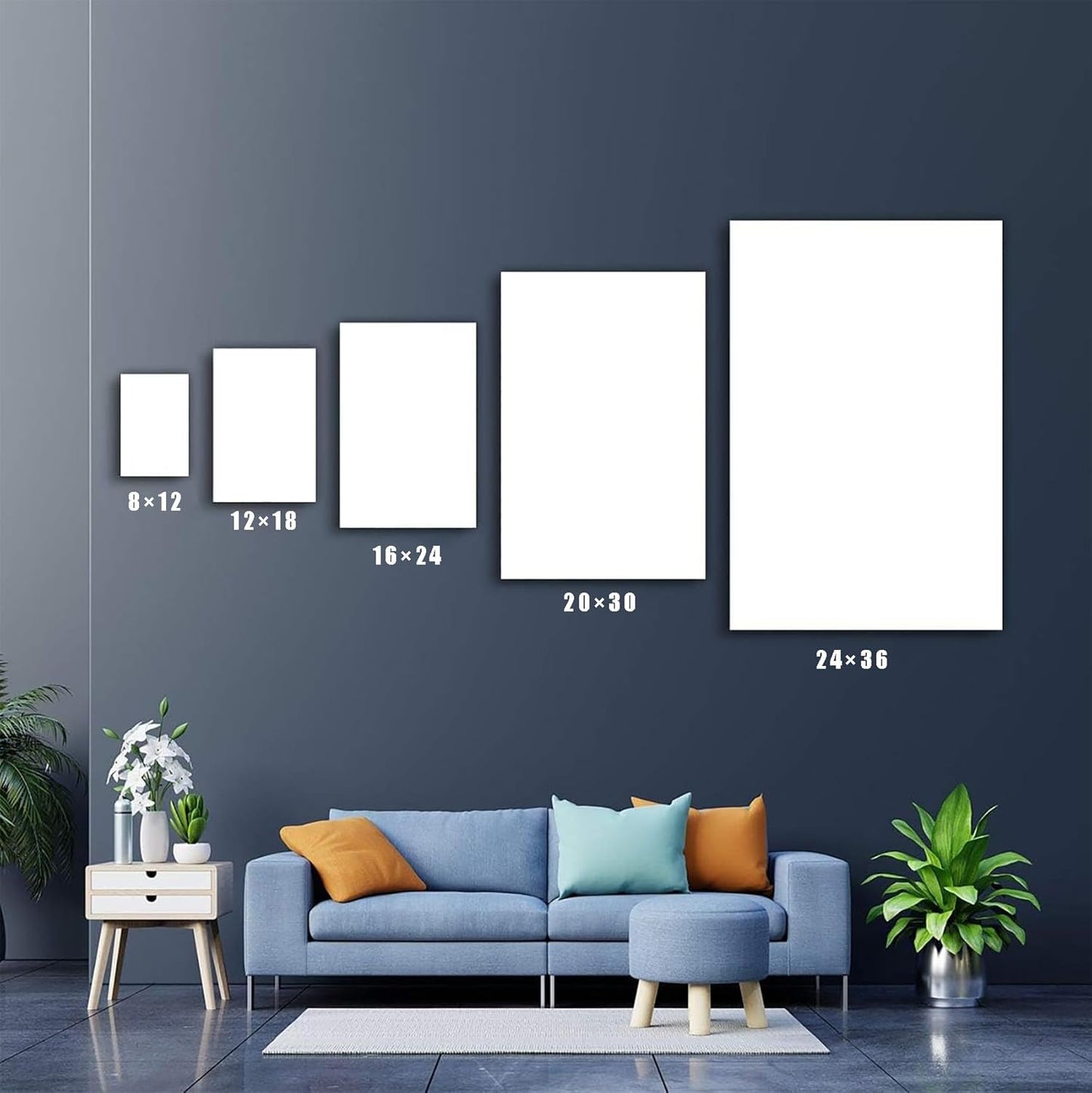 Witch Canvas Poster Print, Dark Academic Picture Wall Decor, Modern Fashion Aesthetic Abstract Witchcraft Halloween Wall Art For Bedroom Living Room Hallway Decoration,16"x24" Framed