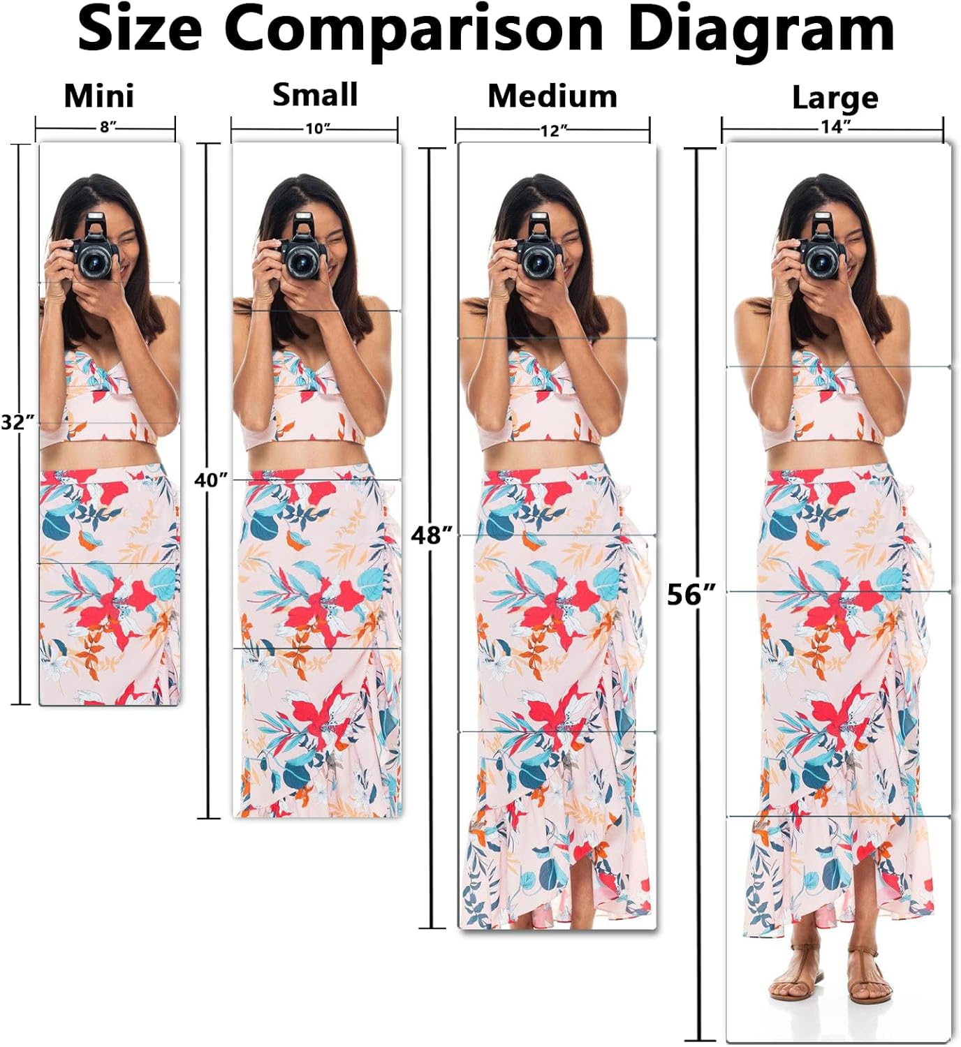 Unbreakable Full Length Wall Mirror,The Door Mirror,4Pack 14''x14'',Acrylic Kids Shatterproof Plexiglass Long Mirrors for Bedroom Closet,Children Non Glass Stick on Mirrors