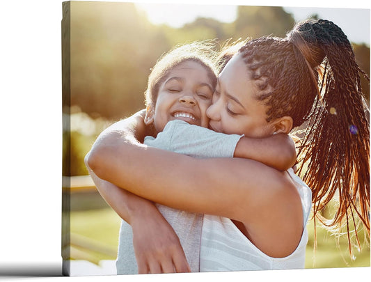 BuildASign Custom Canvas Prints with Your Photos – Personalized Picture To Canvas Wall Art, Perfect for Home Decor, Gifts & Keepsakes, Ready to Hang (12" L x 18" W x .75”D)