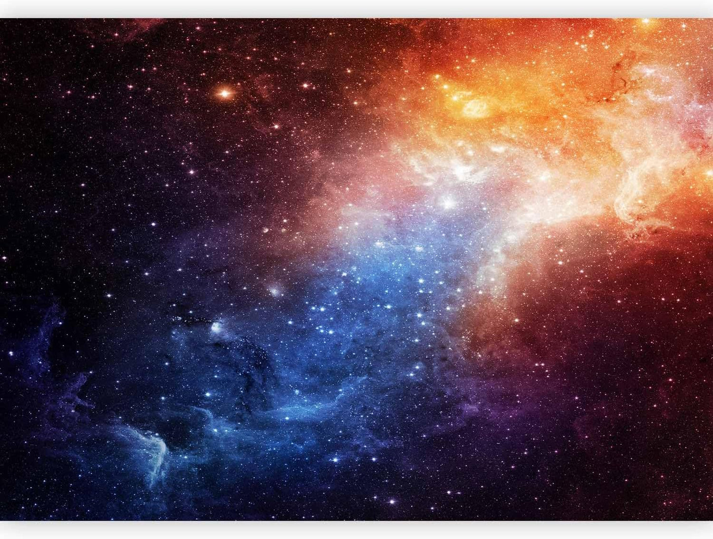 artgeist Wall Mural Cosmos Galaxy 96x69 in - Peel and Stick Self-Adhesive Wallpaper Removable Large Sticker Foil Wall Decor Print Picture Image Design f-B-0057-a-a