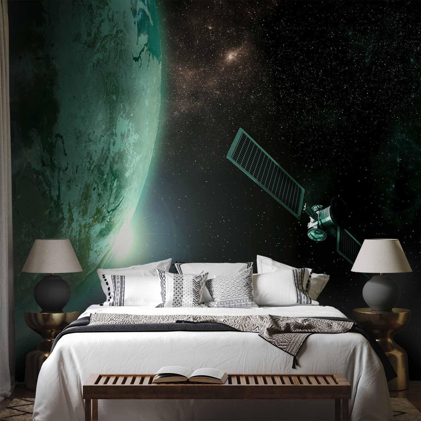 artgeist Premium Wall Mural Cosmos Galaxy 157x110 in - XXL Non-Woven Wallpaper Fleece Wall Decor Photo Print Picture Image Design Home n-B-0007-a-b