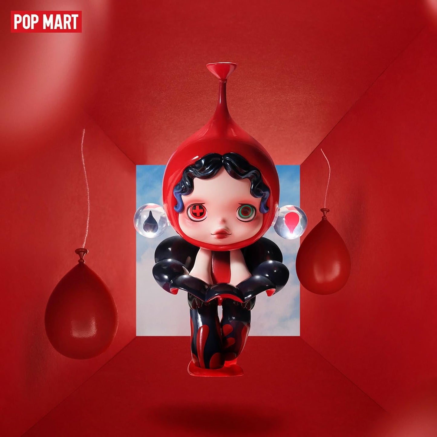 POP MART SKULLPANDA Image Of Reality Series Figures, SKULLPANDA Blind Box Figures, Random Design Action Figures Collectible Toys Home Decorations, Holiday Birthday Gifts for Girls and Boys, Single Box