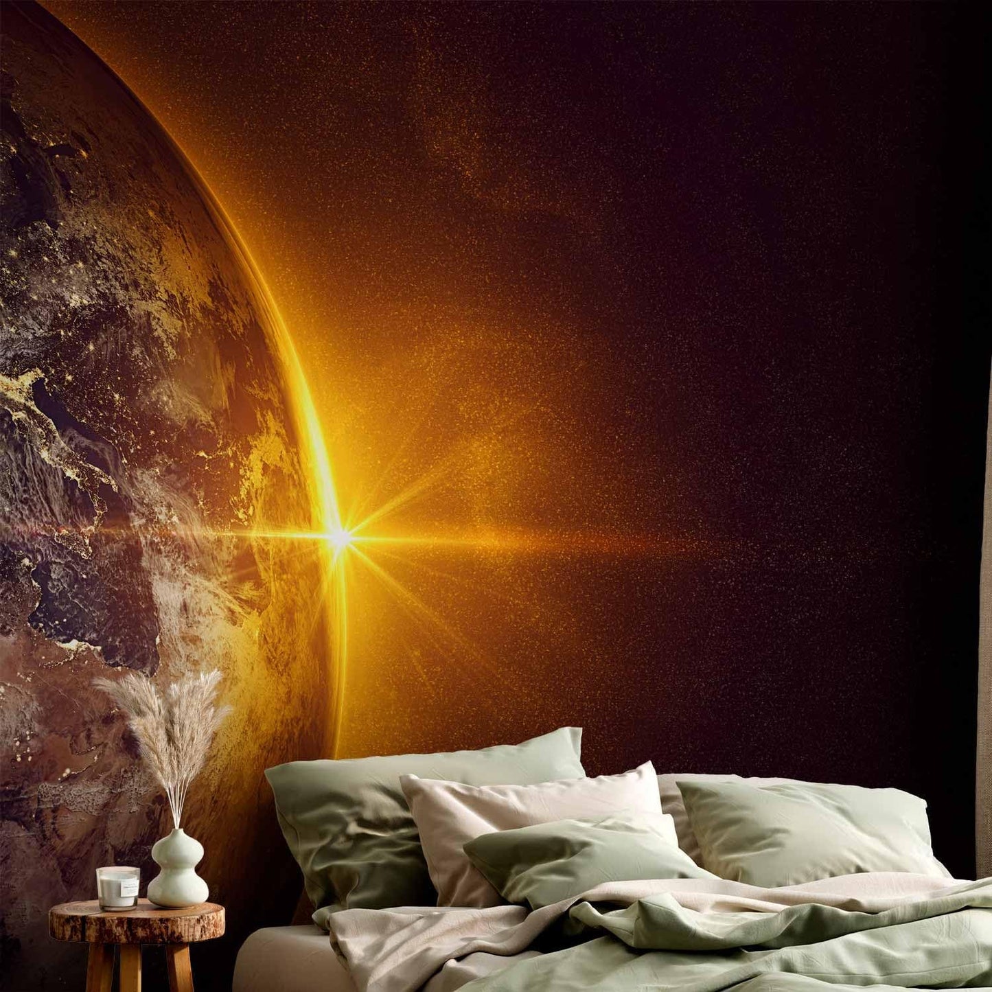 artgeist Wall Mural Cosmos Galaxy 173x124 in - Peel and Stick Self-Adhesive Wallpaper Removable Large Sticker Foil Wall Decor Print Picture Image Design n-B-0003-a-a