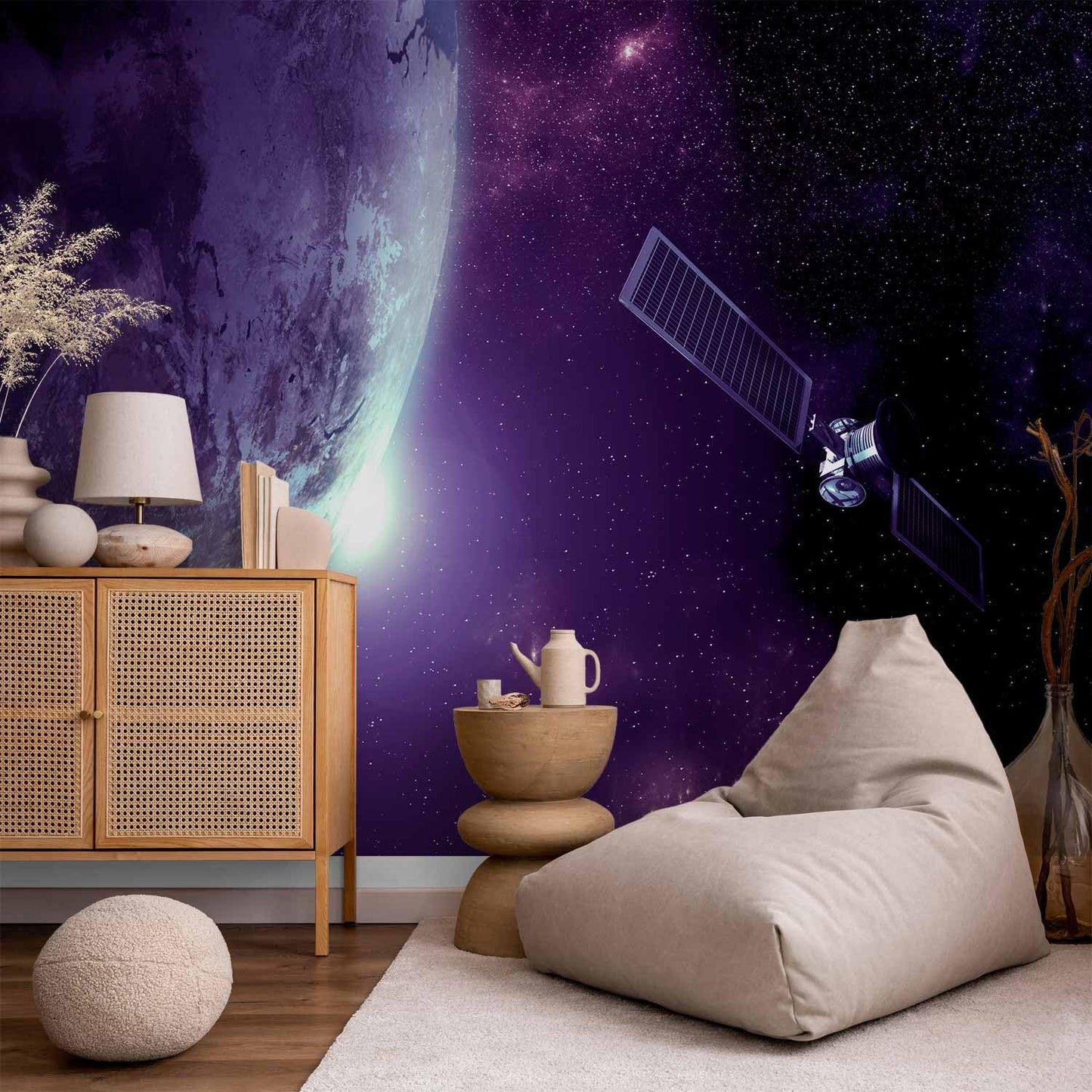artgeist Premium Wall Mural Cosmos Galaxy 138x101 in - XXL Non-Woven Wallpaper Fleece Wall Decor Photo Print Picture Image Design Home n-B-0007-a-d