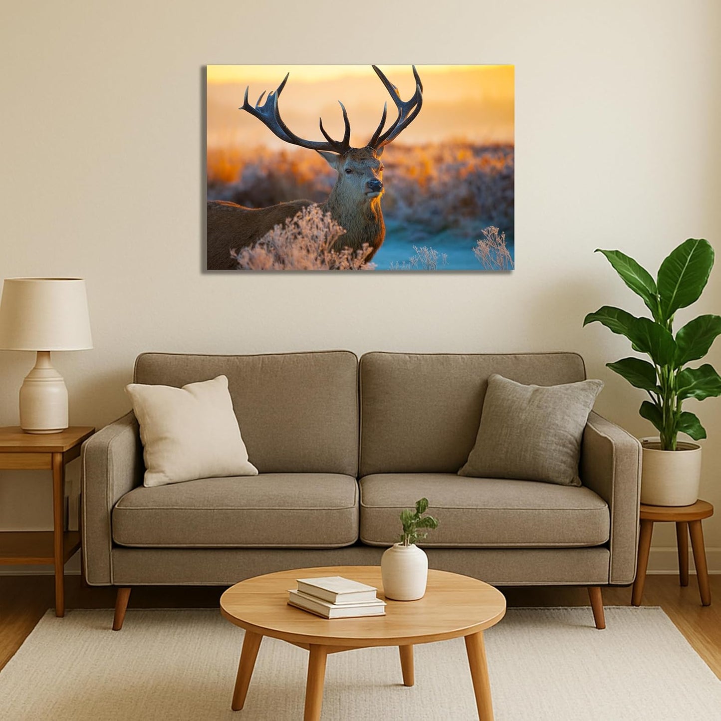 Personalized Custom Canvas Prints: 12L x 18W Photo On Canva Transform Your Photos into Stunning Framed Wall Art Digitally Printed (12L x 18W, Framed)