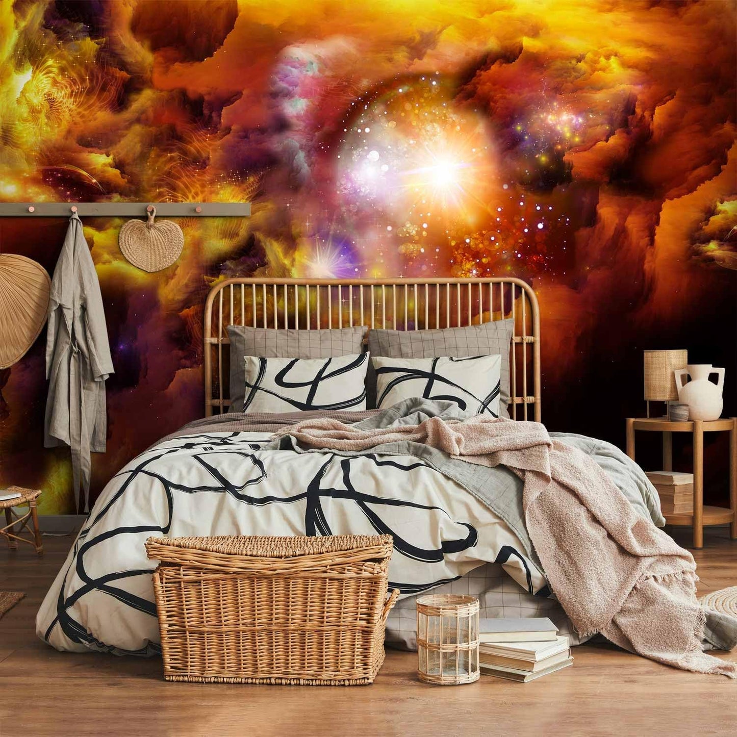 artgeist Wall Mural Cosmos Galaxy 118x83 in - XXL Non-Woven Wallpaper Fleece Wall Decor Photo Print Picture Image Design Home n-A-0027-a-d