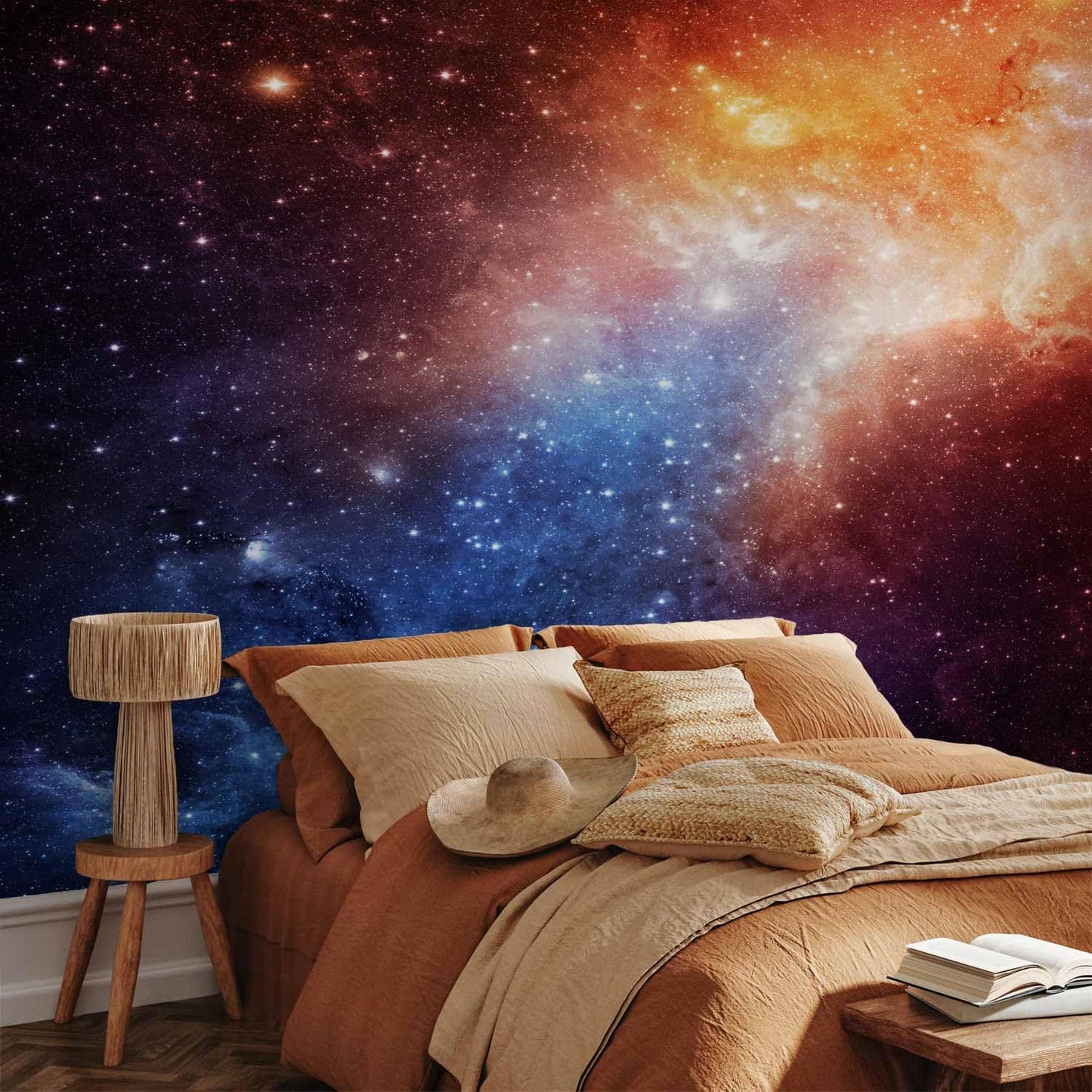 artgeist Premium Wall Mural Cosmos Galaxy 177x124 in - XXL Non-Woven Wallpaper Fleece Wall Decor Photo Print Picture Image Design Home f-B-0057-a-a