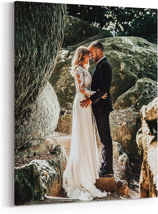 Personalized Custom Canvas Prints: Photo On Canvas (Framed Canvas, 18X24) Transform Your Photos into Stunning Framed Wall Art Digitally Printed Photo To Canvas Ideal for Home Decor