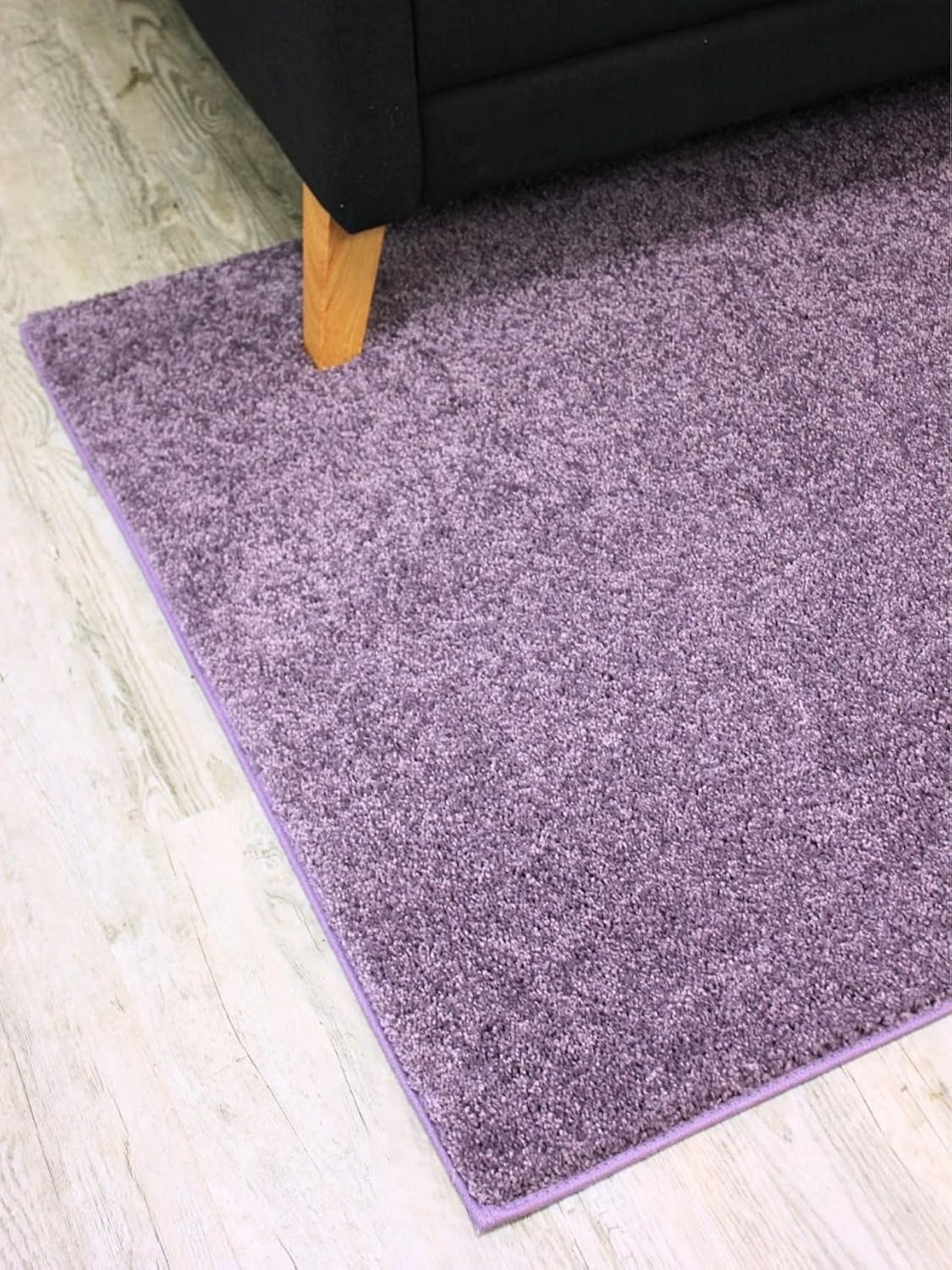 KOECKRITZ Soft and Colorful Kids Classroom Area Rugs (Passes Flammability Pill Test) Many Sizes and Bright Colors to Select from (9' x 9', Lavender)