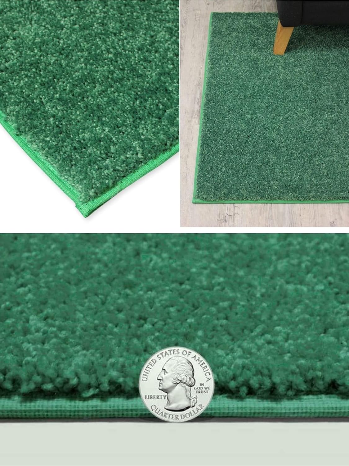 KOECKRITZ Soft and Colorful Kids Classroom Area Rugs (Passes Flammability Pill Test) Many Sizes and Bright Colors to Select from (9' x 9', Froggy)