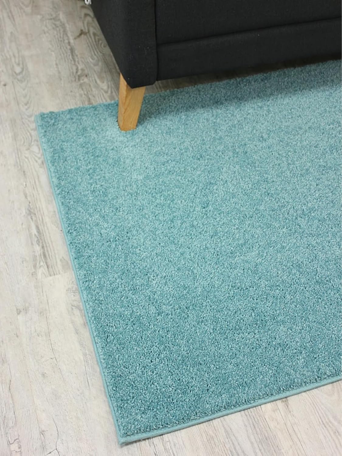 KOECKRITZ Soft and Colorful Kids Classroom Area Rugs (Passes Flammability Pill Test) Many Sizes and Bright Colors to Select from (8' x 8', Surf)