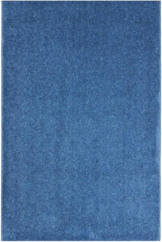 KOECKRITZ Soft and Colorful Kids Classroom Area Rugs (Passes Flammability Pill Test) Many Sizes and Bright Colors to Select from (7' x 9', Royal)