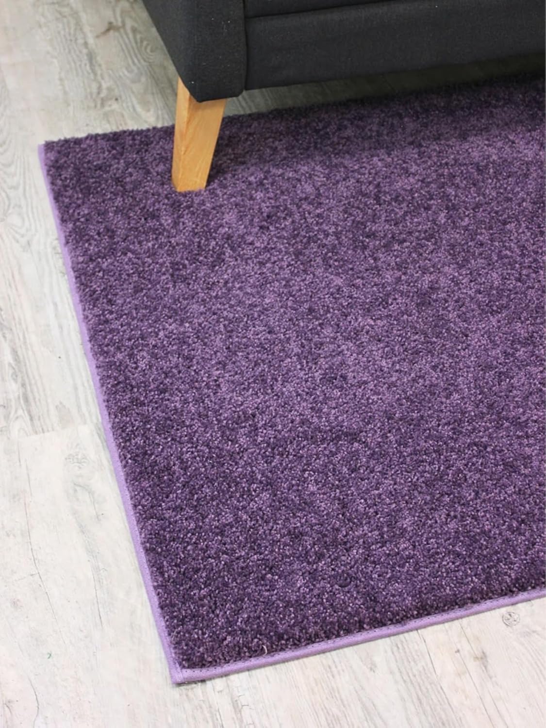 KOECKRITZ Soft and Colorful Kids Classroom Area Rugs (Passes Flammability Pill Test) Many Sizes and Bright Colors to Select from (6' x 6', Eggplant)
