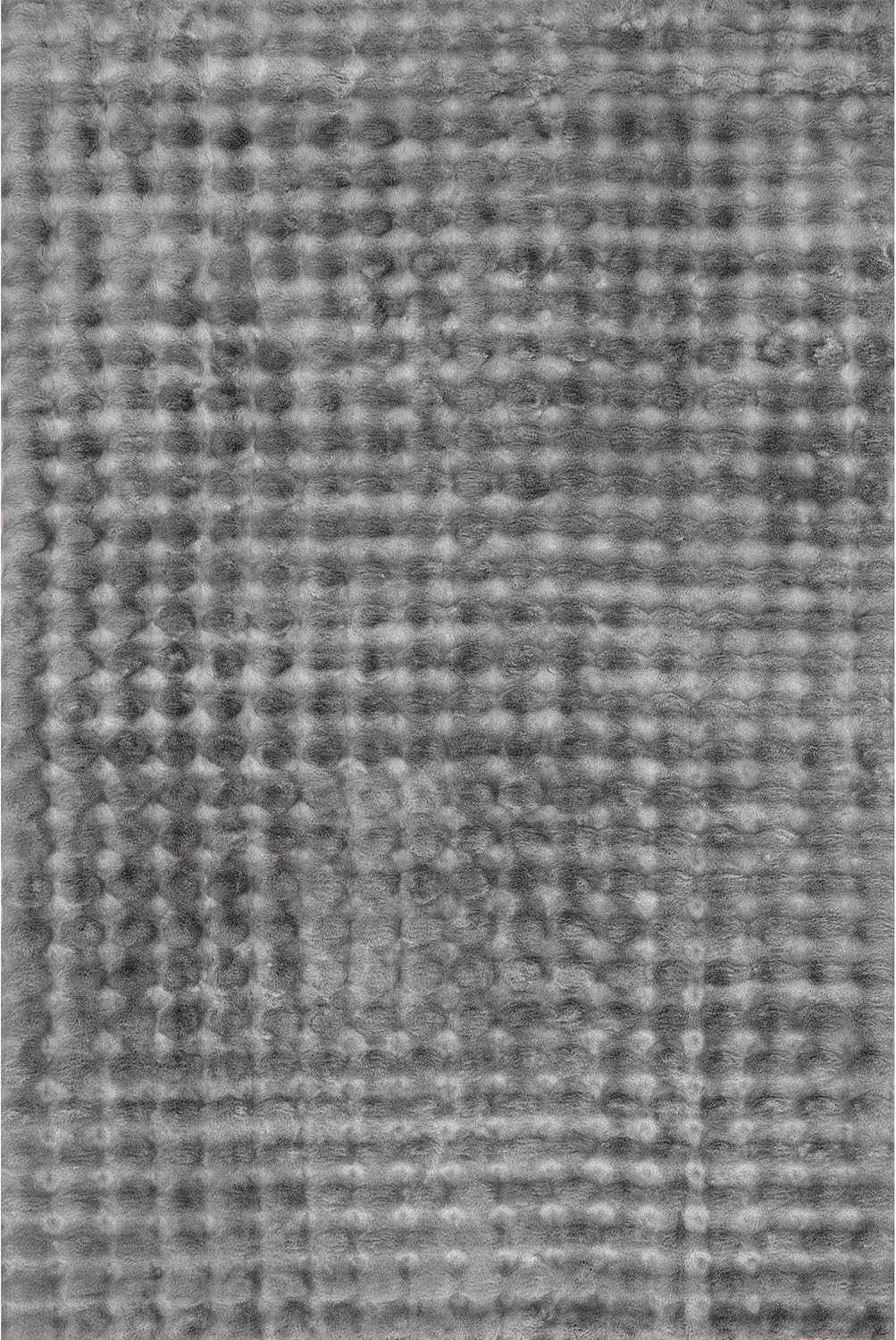 nuLOOM Jeni Checkered 2x3 Machine Washable Accent Rug for Living Room Bedroom Dining Room Entryway Kitchen, Dark Grey