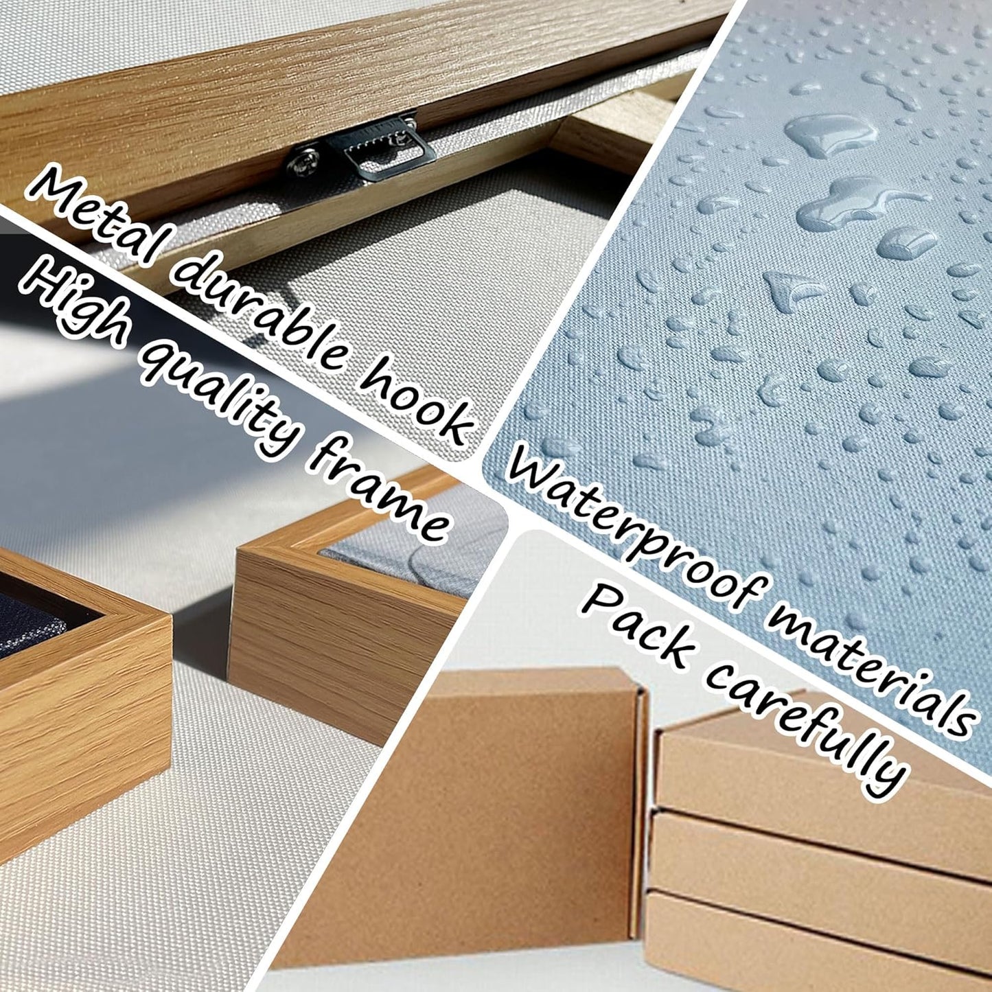 XLSJERST Blue Coastal Wall Art - Ocean Seascape Canvas Yellow Green Flowers Painting Landscape Sailboat Picture Artwork Modern Large Framed for Living Room Bedroom Home Office Decor 20"x40"