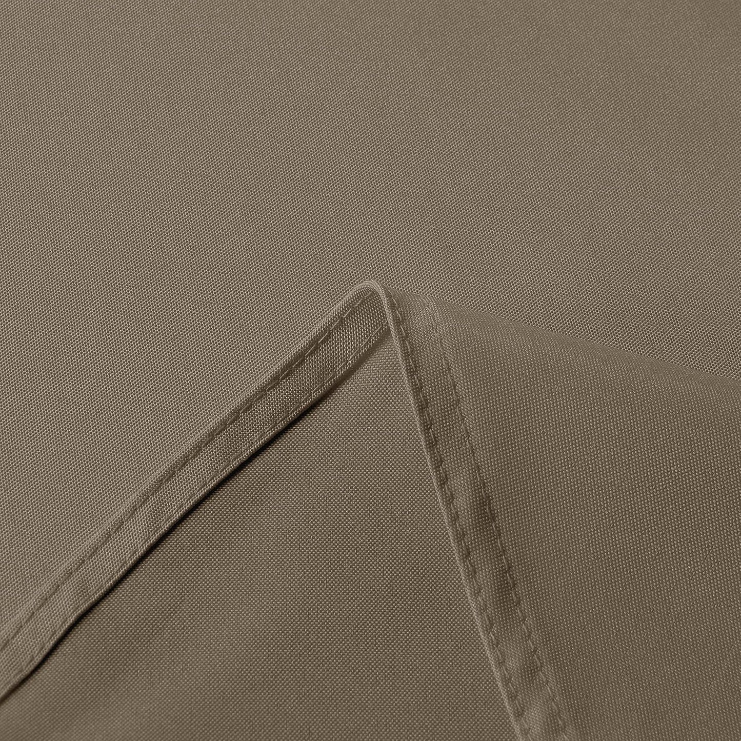 sancua Rectangle Tablecloth - 54 x 108 Inch - Stain and Wrinkle Resistant Washable Polyester Table Cloth, Decorative Fabric Table Cover for Dining Tables, Buffet Parties and Camping, Taupe